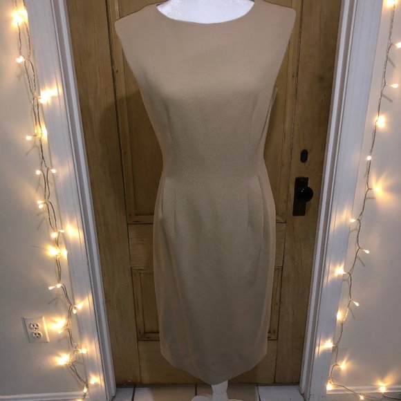 Michael Kors Wool Sheath Dress